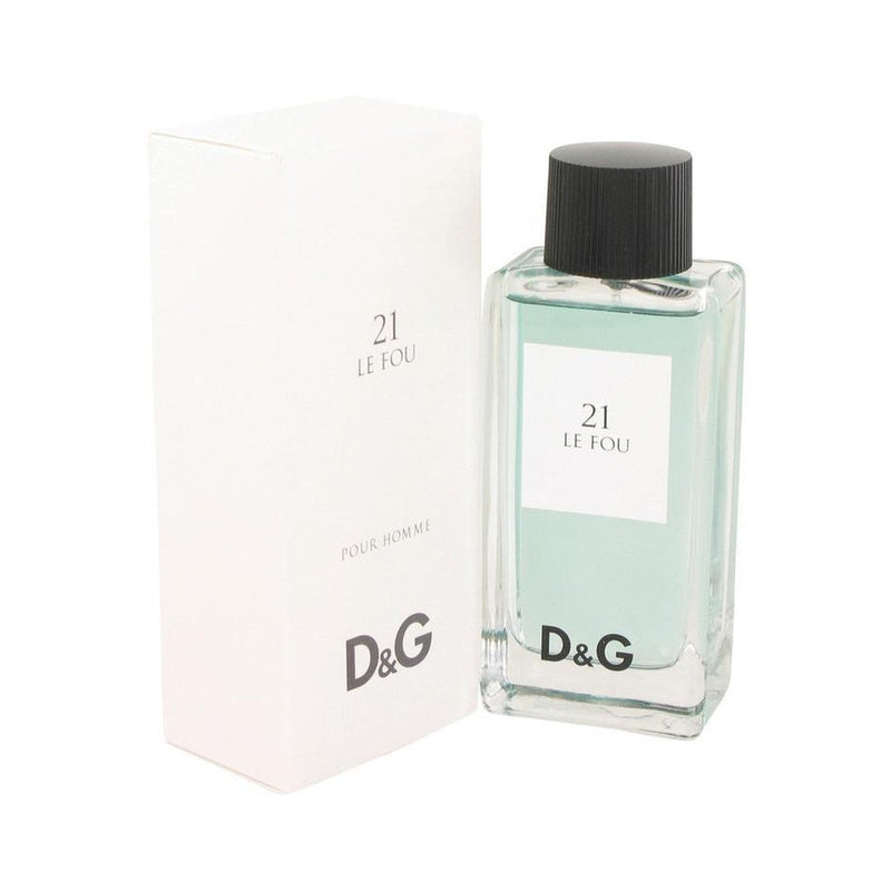 Le Fou 21 by Dolce & Gabbana Eau De Toilette Spray 3.3 oz