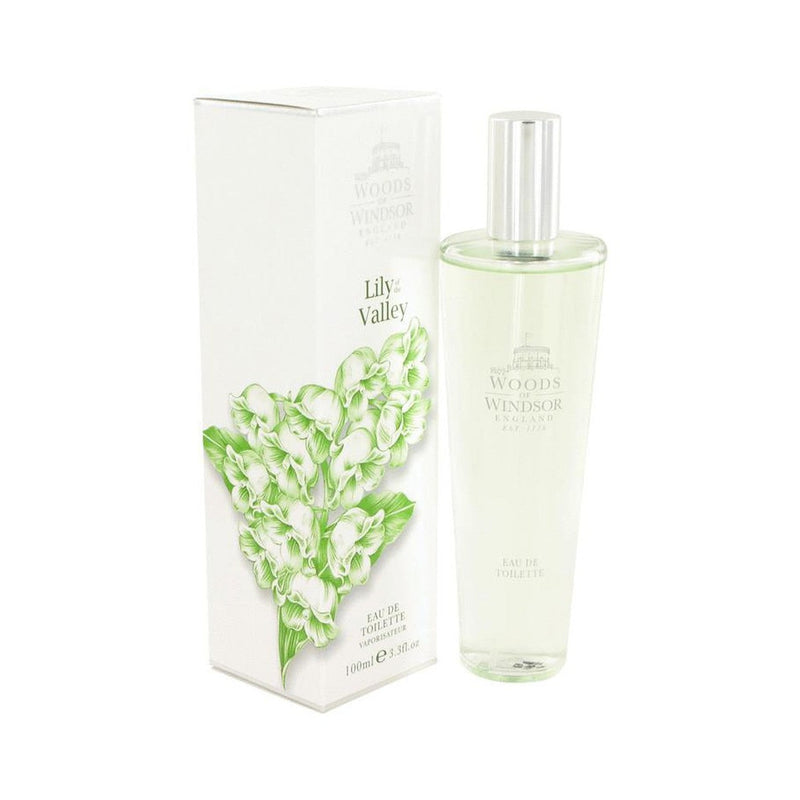 Lily of the Valley (Woods of Windsor) by Woods of Windsor Eau De Toilette Spray 3.4 oz