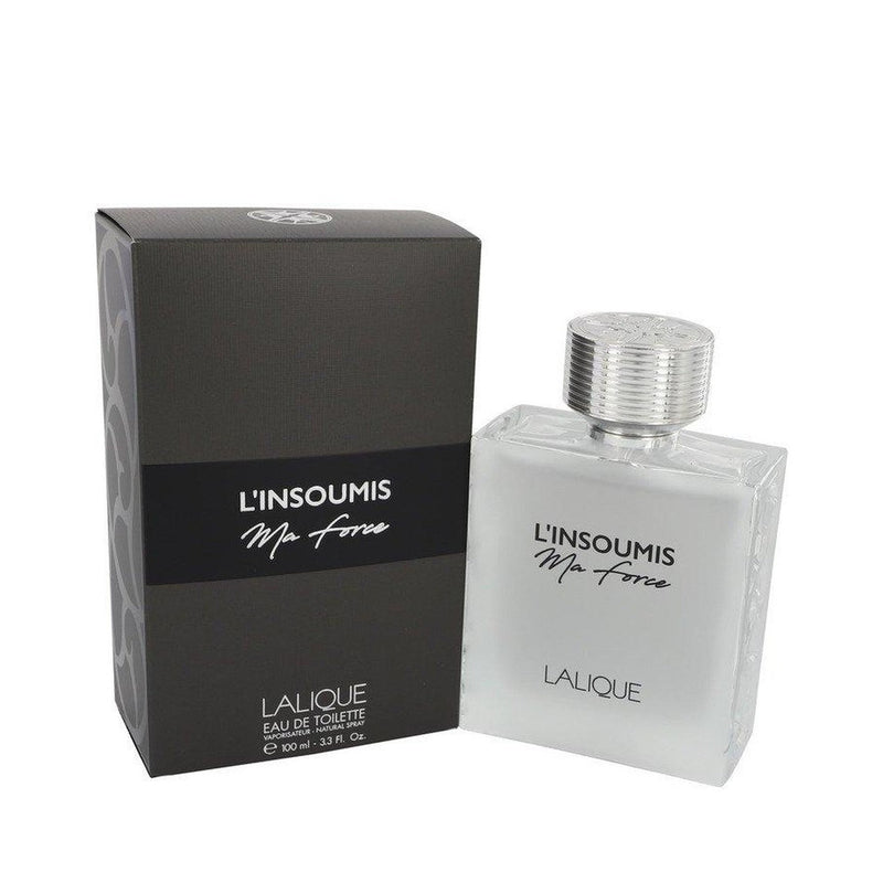 L'Insoumis Ma Force by Lalique Eau De Toilette Spray 3.3 oz