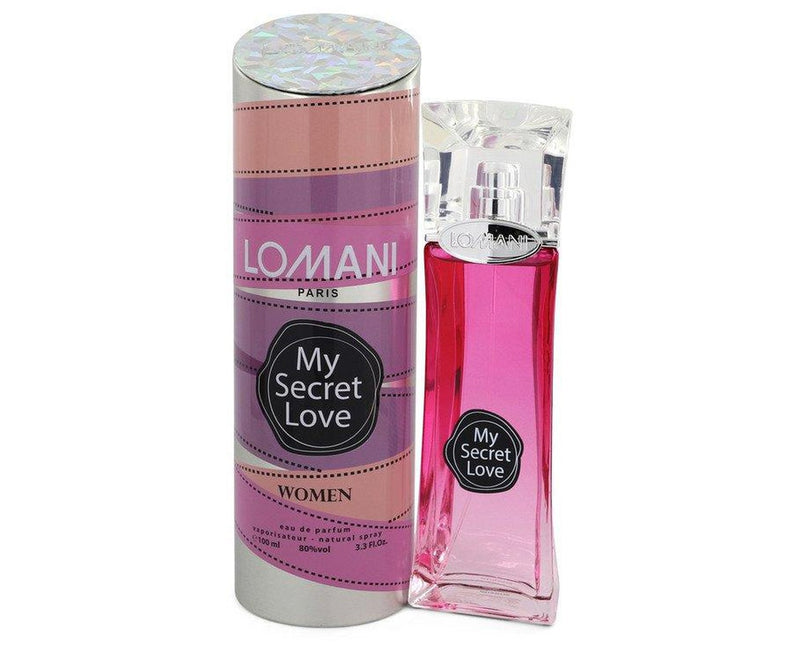 My Secret Love by Lomani Eau De Parfum Spray 3.3 oz