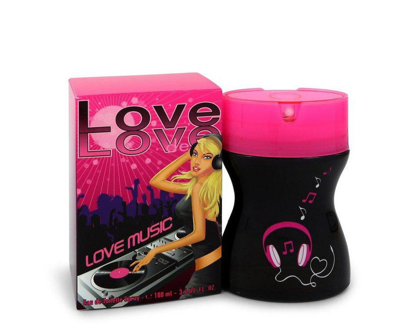 Love Love Music by Cofinluxe Eau De Toilette Spray 3.4 oz
