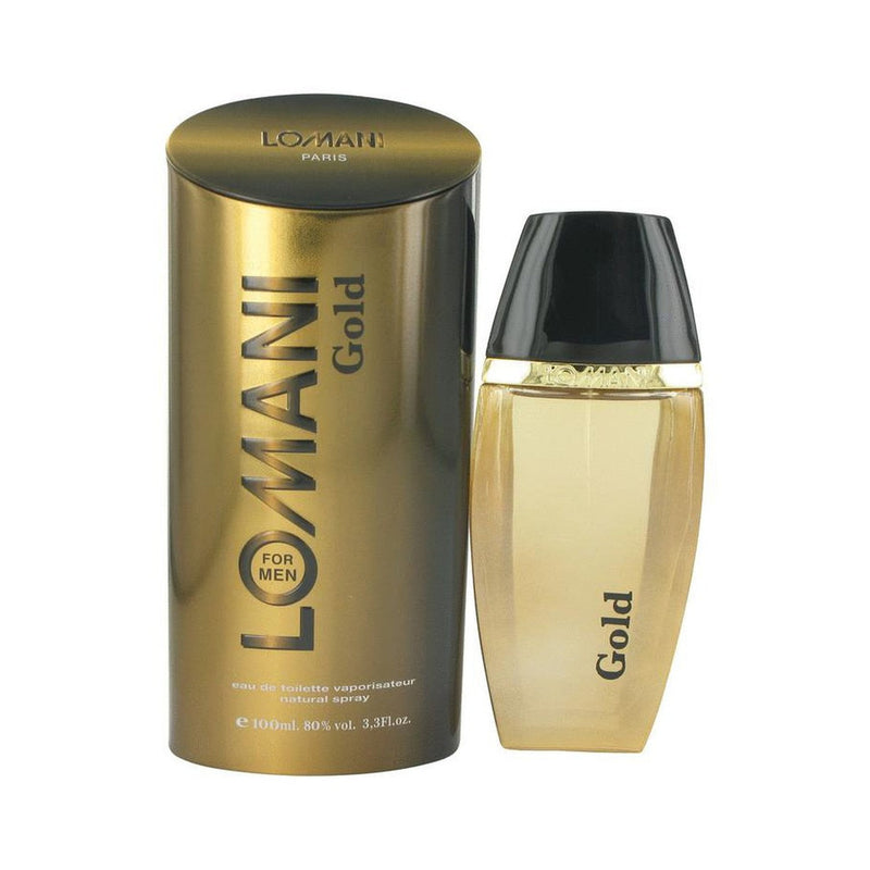 Lomani Gold by Lomani Eau De Toilette Spray 3.3 oz
