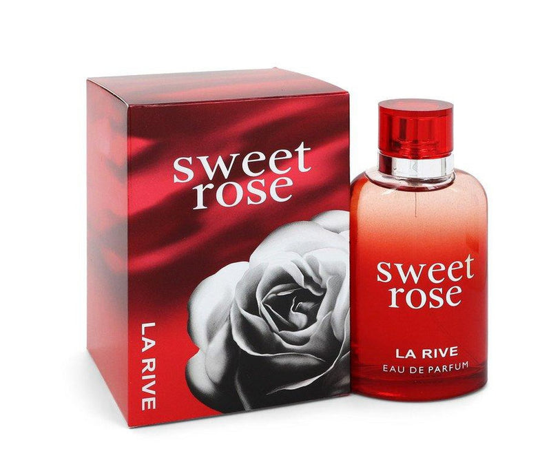La Rive Sweet Rose by La Rive Eau De Parfum Spray 3 oz