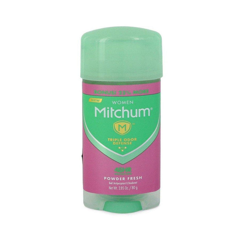 Mitchum Powder Fresh Anti-Perspirant Gel by Mitchum Powder Fresh Anti-Perspirant Gel Triple Odor Defense 48 hour protection 2.85 oz