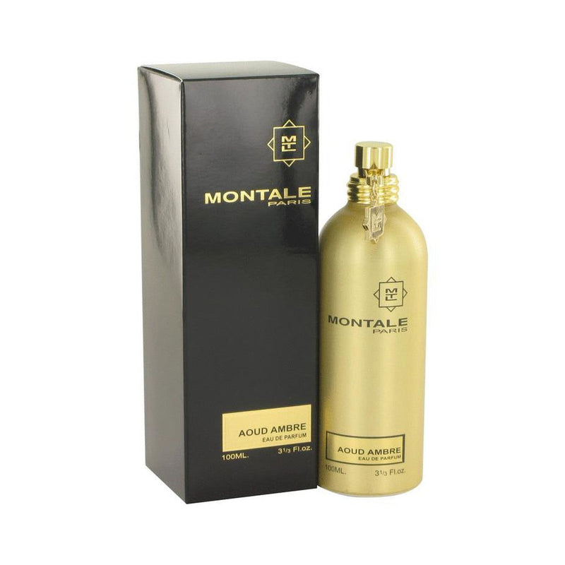 Montale Aoud Ambre by Montale Eau De Parfum Spray (Unisex) 3.4 oz