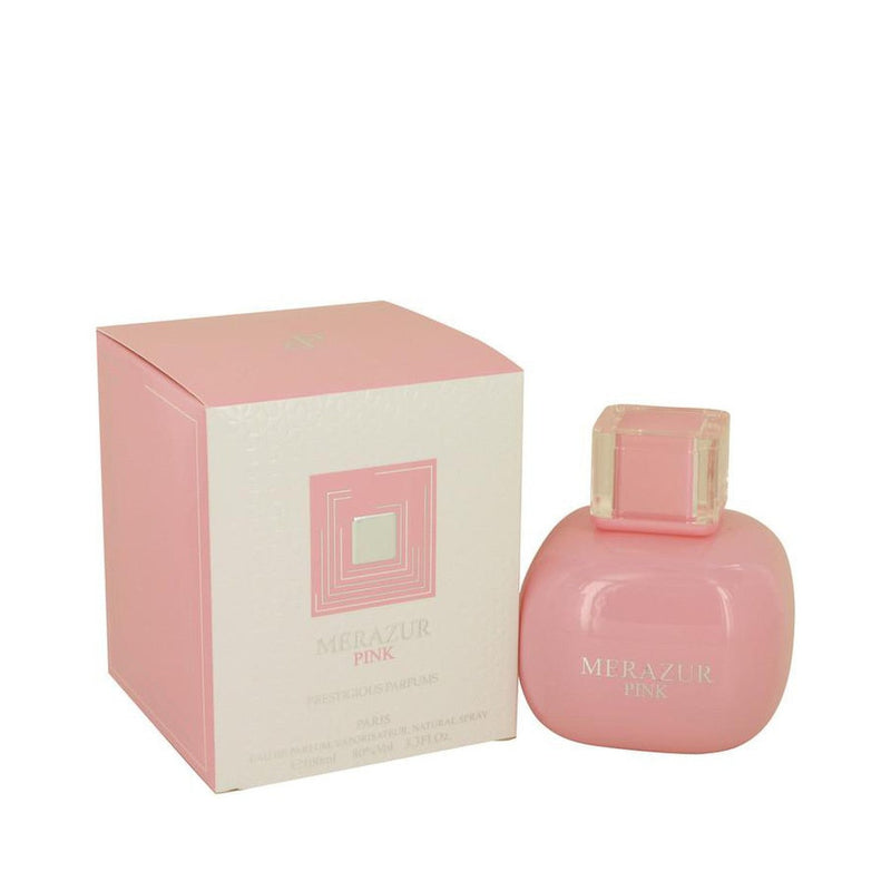 Merazur Pink by Merazur Eau De Parfum Spray 3.3 oz