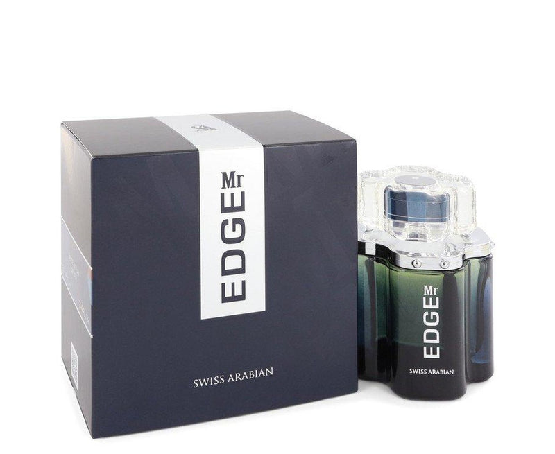 Mr Edge by Swiss Arabian Eau De Parfum Spray 3.4 oz