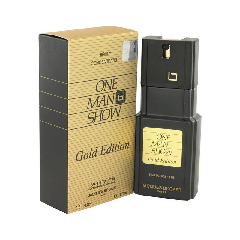 One Man Show Gold by Jacques Bogart Eau De Toilette Spray 3.3 oz