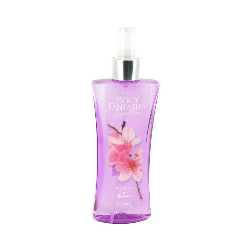 Body Fantasies Signature Japanese Cherry Blossom by Parfums De Coeur Body Spray 8 oz