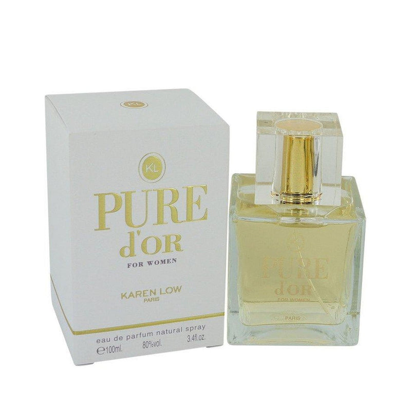Pure D'or by Karen Low Eau De Parfum Spray 3.4 oz