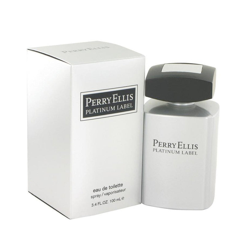 Perry Ellis Platinum Label by Perry Ellis Eau De Toilette Spray 3.4 oz