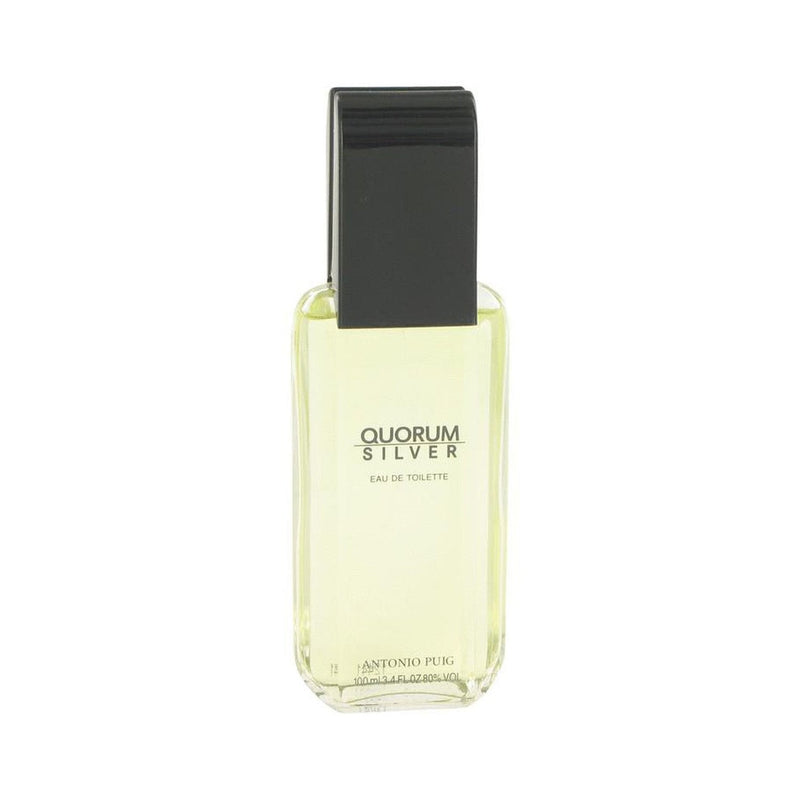 Quorum Silver by Puig Eau De Toilette Spray (Tester) 3.4 oz