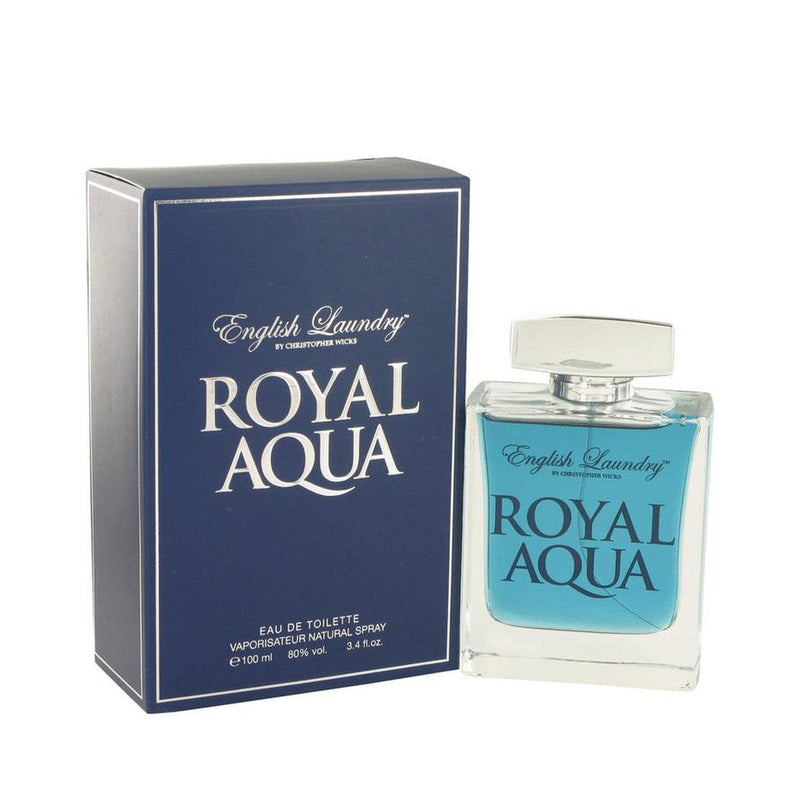 Royal Aqua by English Laundry Eau De Toilette Spray 3.4 oz