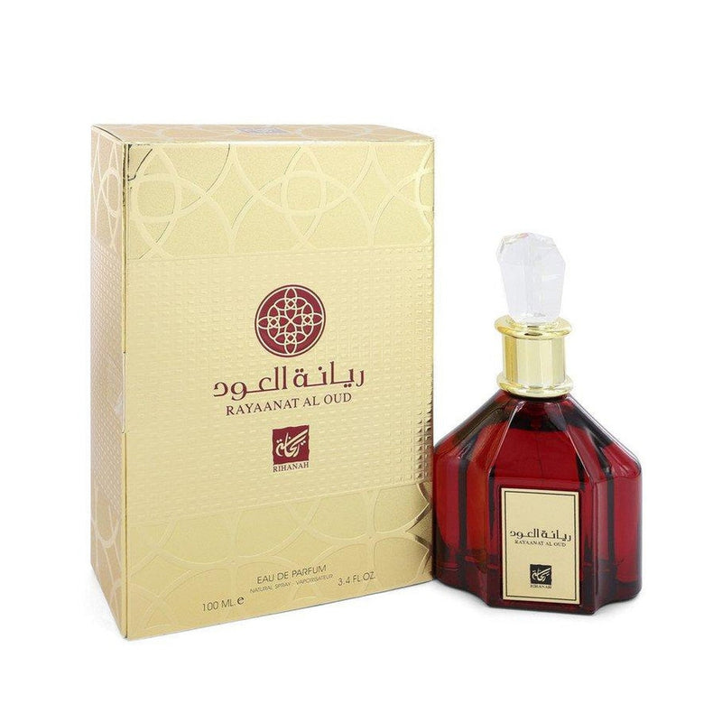 Rayaanat Al Oud by Rihanah Eau De Parfum Spray (Unisex) 3.4 oz