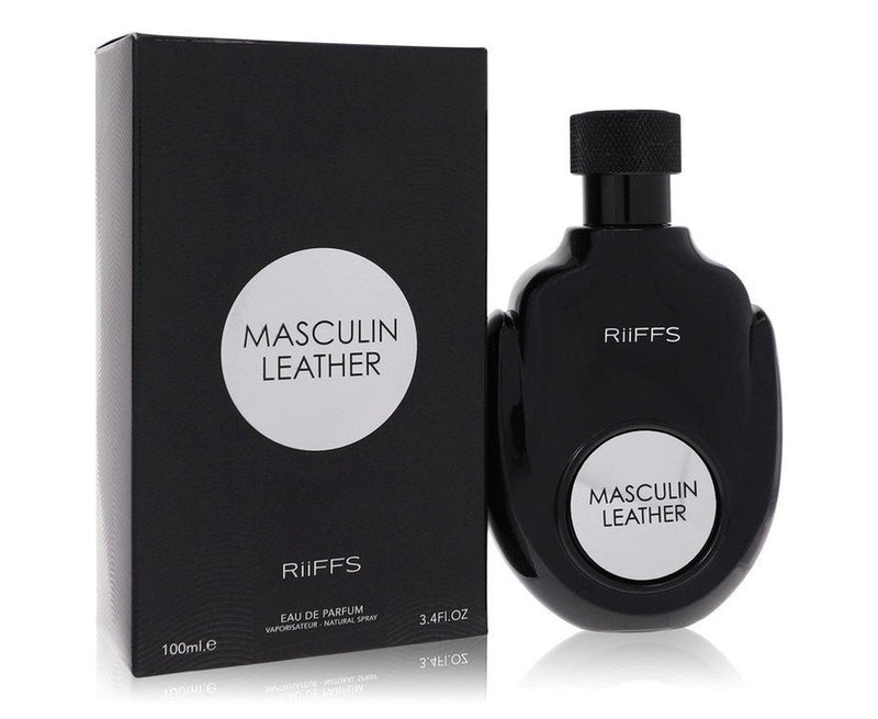 Masculin Leather by RiiffsEau De Parfum Spray 3.4 oz