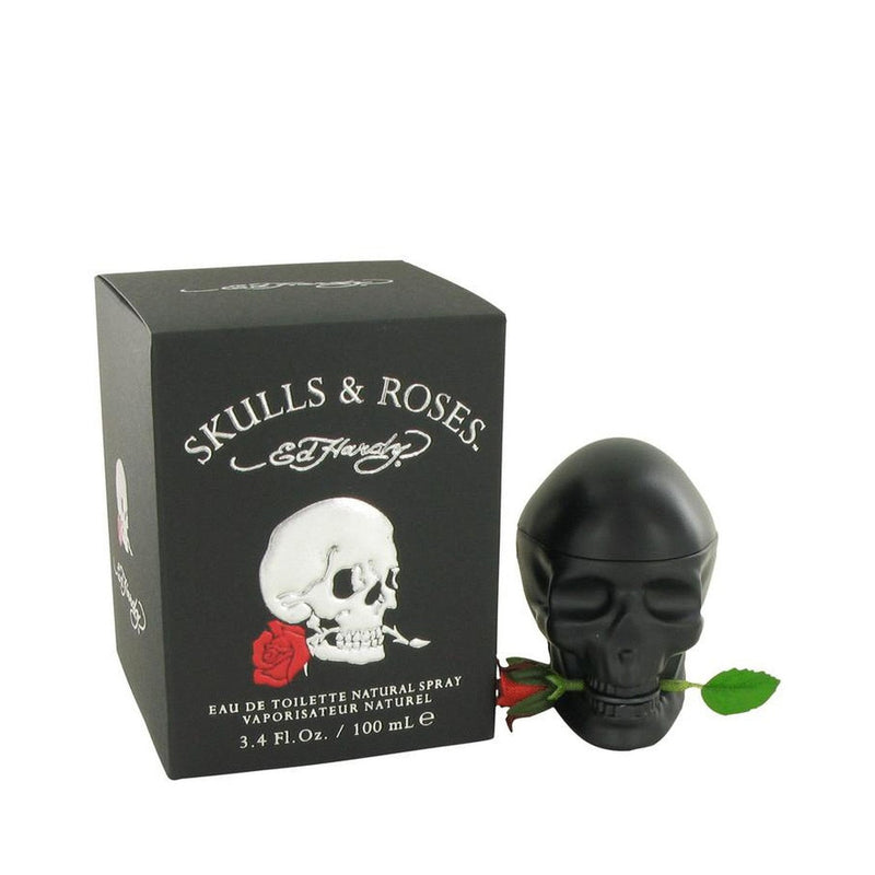 Skulls & Roses by Christian Audigier Eau De Toilette Spray 3.4 oz