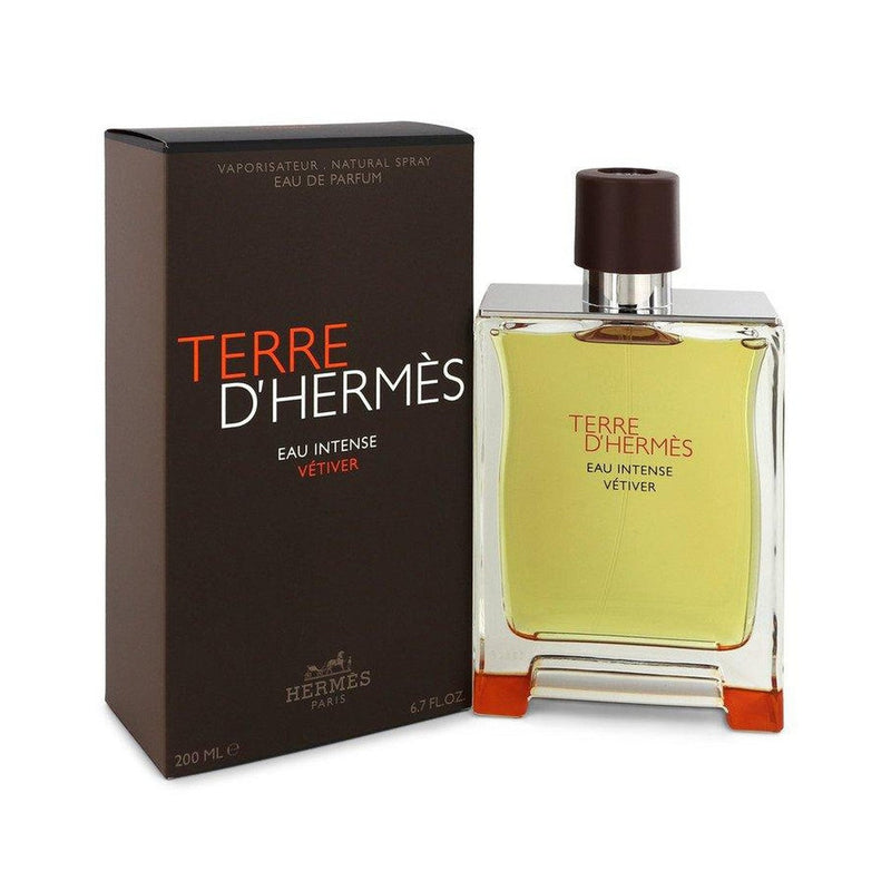 Terre D'hermes Eau Intense Vetiver by Hermes Eau De Parfum Spray 6.8 oz