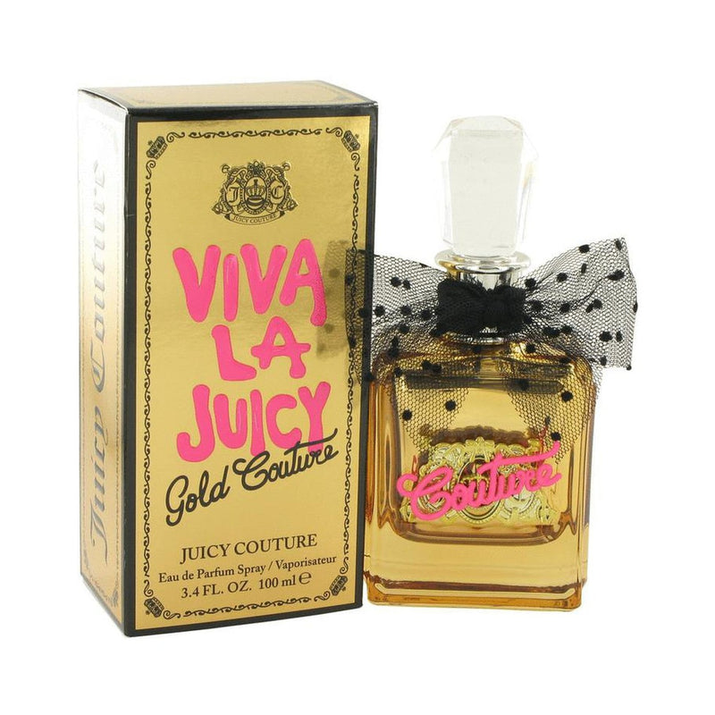 Viva La Juicy Gold Couture by Juicy Couture Eau De Parfum Spray 3.4 oz