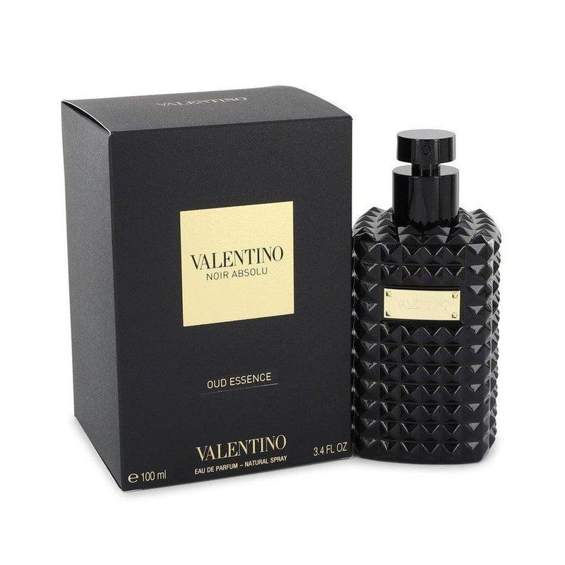 Valentino Noir Absolu Oud Essence by Valentino Eau De Parfum Spray (Unisex) 3.4 oz