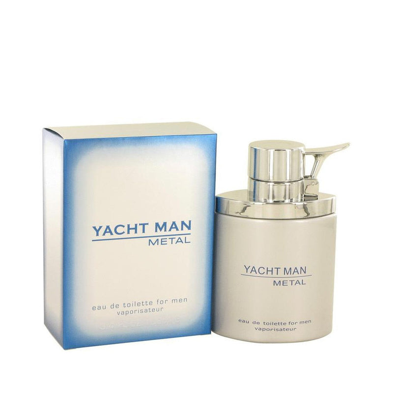Yacht Man Metal by Myrurgia Eau De Toilette Spray 3.4 oz