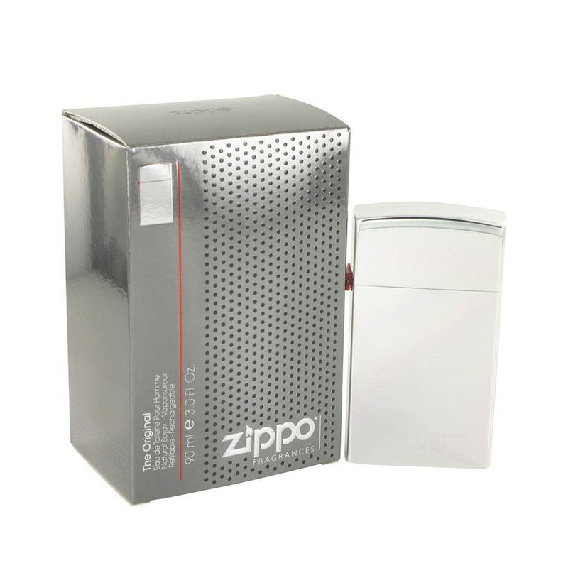 Zippo Silver by Zippo Eau De Toilette Refillable Spray 3 oz